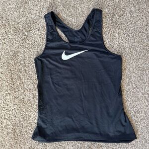 Nike Women's Black Dri-Fit Tank Top | size Medium
